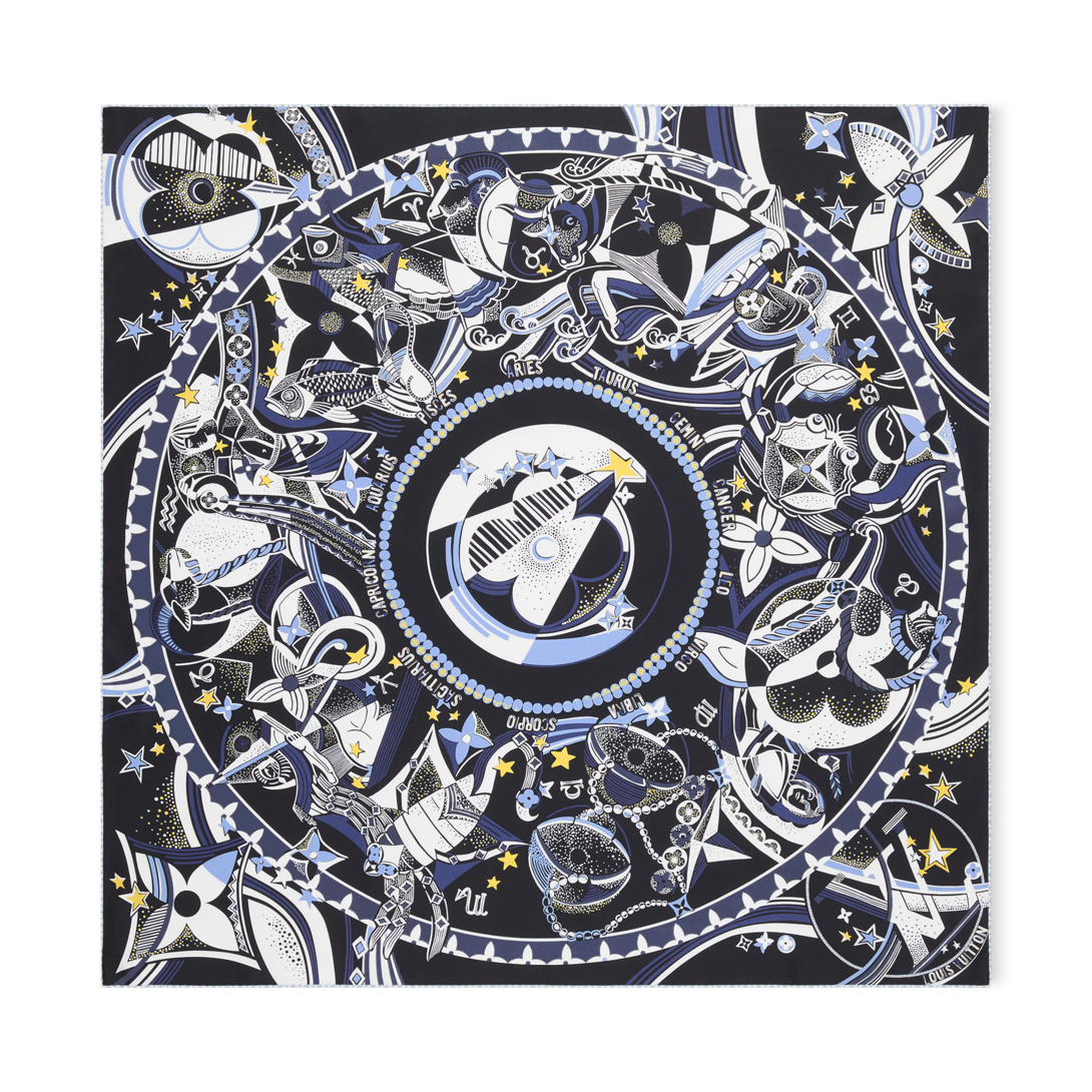 LV Star Sign Square 90 - Luxury Silk Squares and Bandeaus